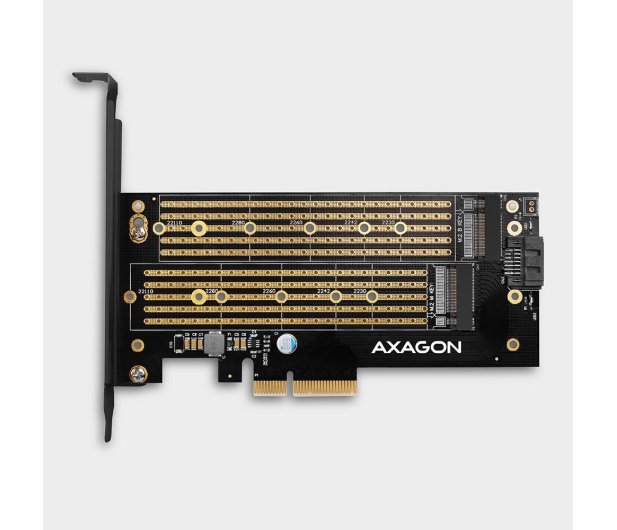 Axagon PCIE NVME+SATA M.2 ADAPTER - 730832 - zdjęcie 3
